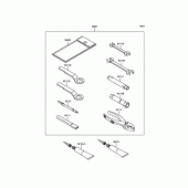 Схема вузла: Інструмент для Kawasaki KLX250 KLX250