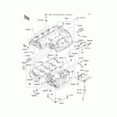 Схема узла: Картер двигателя для Kawasaki ZR750 Z750S