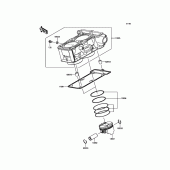 Схема вузла: Циліндр & Поршень для Kawasaki EX300 Ninja 300 ABS