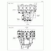 Схема вузла: Болти картера двигуна для Kawasaki ZX636 Ninja ZX-6R ABS KRT Edition
