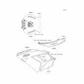 Схема вузла: Decals(green)(c9f) для Kawasaki ZX1400 Ninja ZX-14