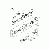 Схема вузла: Starter Motor для Kawasaki ZX1000 Ninja ZX-10R