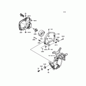 Схема узла: Фара (Головной свет) для Kawasaki ZR1200 ZRX1200 DAEG