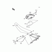 Схема вузла: Side Covers для Kawasaki KX450 KX450F