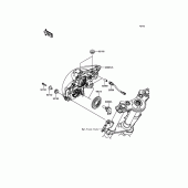 Схема вузла: Headlight(s) для Kawasaki ER650 ER-6N