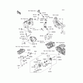 Схема узла: Water pipe для Kawasaki EX250 Ninja 250