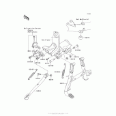 Схема вузла: Stand(S) для Kawasaki ZG1400 Concours 14