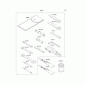 Схема вузла: Owners tools для Kawasaki VN800 Vulcan 800 Classic