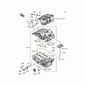 Схема вузла: Картер двигуна для Kawasaki EX300 Ninja 300