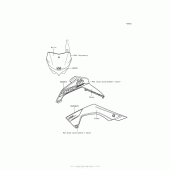 Схема вузла: Decals (Aff) для Kawasaki KLX140 KLX140