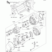 Схема узла: Генератор для Kawasaki ZR1200 ZRX1200