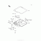 Схема вузла: Oil Pan для Kawasaki ZG1400 Concours 14 ABS