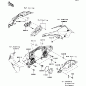 Схема вузла: Headlight(s) для Kawasaki ZX1000 Ninja ZX-10R ABS