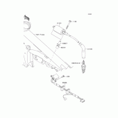 Схема вузла: Котушка запалювання для Kawasaki BJ250 250TR