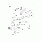 Схема вузла: Air duct для Kawasaki ZX636 Ninja ZX-6R