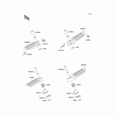 Схема вузла: Step для Kawasaki ZR750 Zephyr