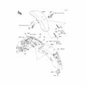 Схема узла: Крыло для Kawasaki VN1700 VN1700 Classic