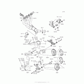 Схема узла: Выхлопная система для Kawasaki ZX1400 Ninja ZX-14R