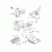 Схема вузла: Fuel injection для Kawasaki EX650 Ninja 650