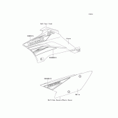 Схема узла: Decals(cbf) для Kawasaki KLX110 KLX110