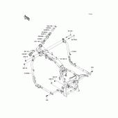 Схема вузла: Рама для Kawasaki VN2000 VN2000 Classic