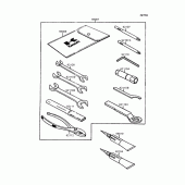 Схема вузла: Інструмент для Kawasaki EN400 Vulcan 400
