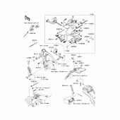 Схема вузла: Електроустаткування для Kawasaki KLX125 KLX125