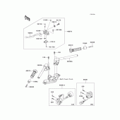 Схема вузла: Кермо (k9f-kaf) для Kawasaki EX250 Ninja 250R
