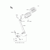 Схема вузла: Brake pedal/torque link для Kawasaki VN1600 Vulcan 1600 Classic