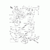 Схема вузла: Ignition system для Kawasaki VN1600 VN1600 Classic