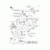 Схема вузла: Fuel tank(1/3)(d6f/d7f/d7fa) для Kawasaki VN1600 Vulcan 1600 Nomad