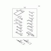 Схема вузла: Інструмент для Kawasaki ZX400 ZZR400