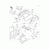 Схема вузла: Taillight(s) для Kawasaki EL250 Eliminator 250