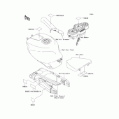 Схема узла: Информационные наклейки для Kawasaki ZX750 Ninja ZX-7R