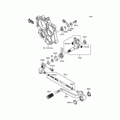 Схема вузла: Перемикач передач для Kawasaki KLE650 Versys 650 ABS