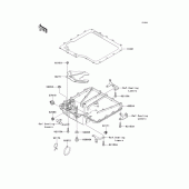 Схема узла: Oil pan для Kawasaki ZX1400 Ninja ZX-14R
