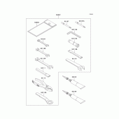 Схема вузла: Owners tools для Kawasaki EN500 Vulcan 500 LTD