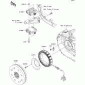 Схема узла: Генератор для Kawasaki VN2000 VN2000 Classic