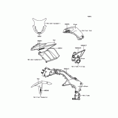 Схема вузла: Decals(Red) для Kawasaki ZX1000 Ninja 1000 ABS