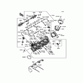 Схема вузла: Throttle для Kawasaki ZX1000 Ninja H2R