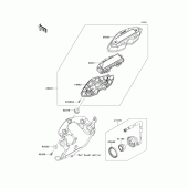 Схема вузла: Meter(s) для Kawasaki KLX125 D-Tracker