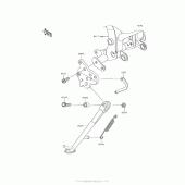 Схема вузла: Stand(S) для Kawasaki ER650 Z650