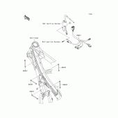 Схема вузла: Електроустаткування для Kawasaki KX450 KX450F