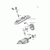 Схема вузла: Ignition System для Kawasaki ZX1000 Ninja ZX-10R