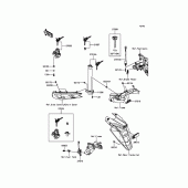 Схема вузла: Замок запалювання для Kawasaki ER650 ER-6N
