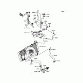 Схема вузла: Water Pipe для Kawasaki KLE650 Versys 650 ABS