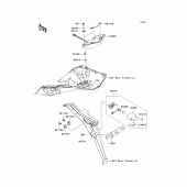 Схема узла: Taillight(s) для Kawasaki ZX1000 Z1000SX