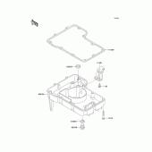 Схема вузла: Oil pan для Kawasaki ZX600 ZZ-R600