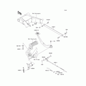 Схема вузла: Лапка гальма для Kawasaki EJ650 W650