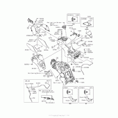 Схема вузла: Паливний бак для Kawasaki ZX1400 Ninja ZX-14R ABS SE